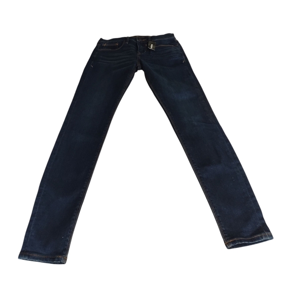 Express Jeans Women's Ultimate Stretch Skinny Mid Rise Legging Jeans Sz 00 NWT - Picture 3 of 9